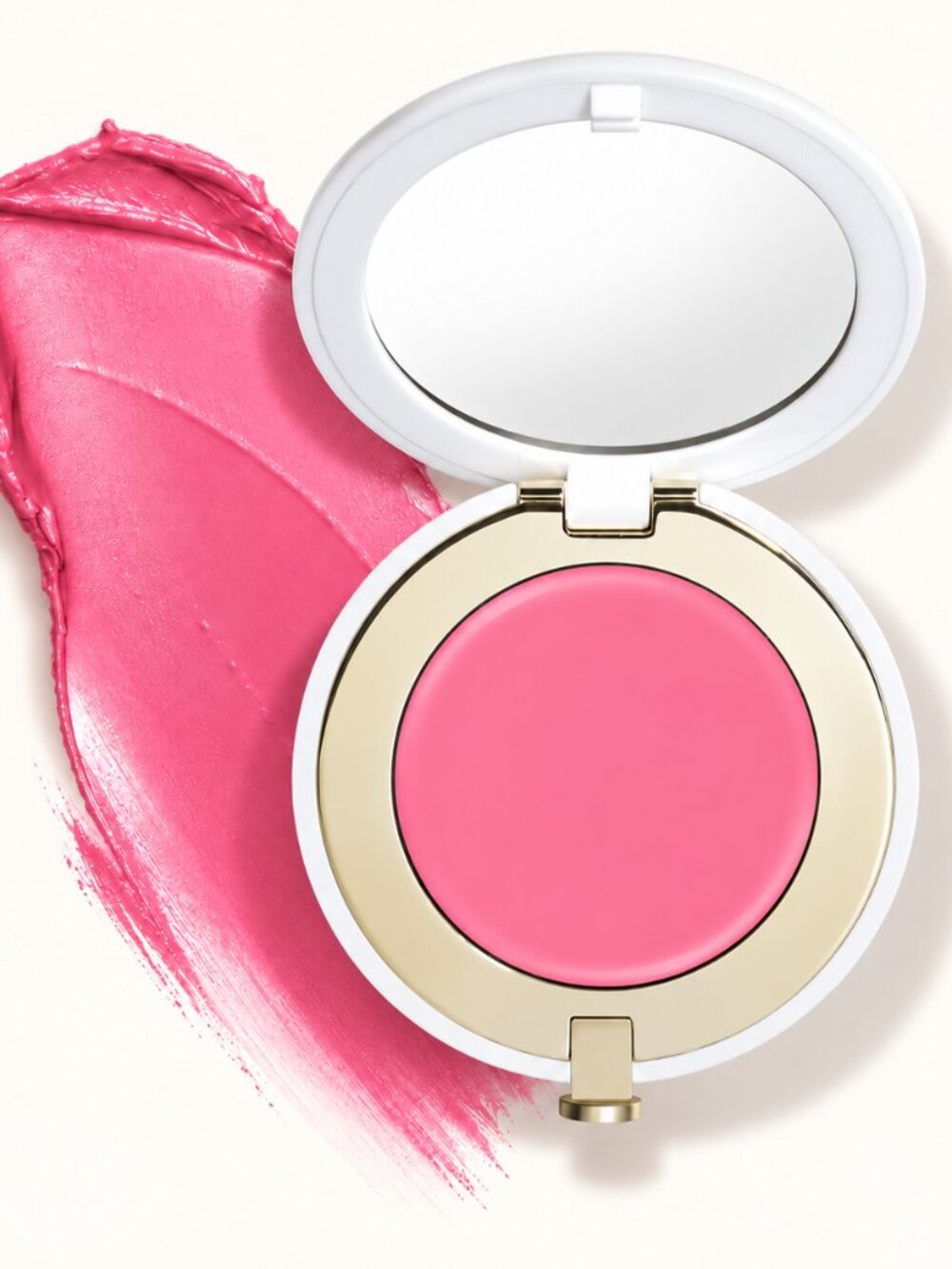 Beautycounter Cheeky Clean Cream Blush Rosebud 4.5g Full Compact NIB